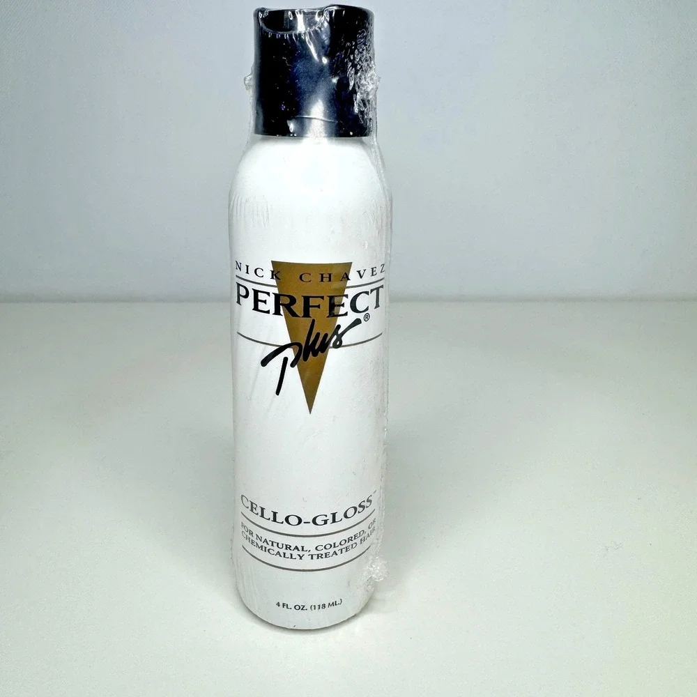 NEW Nick Chavez Perfect Plus Cello-Gloss 4 Fl Oz Shine‎ Treatment Sunscreen